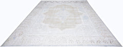 Handmade Vintage Persian Kerman Rug | 374 x 301 cm | 12'3" x 9'10" - Najaf Rugs & Textile