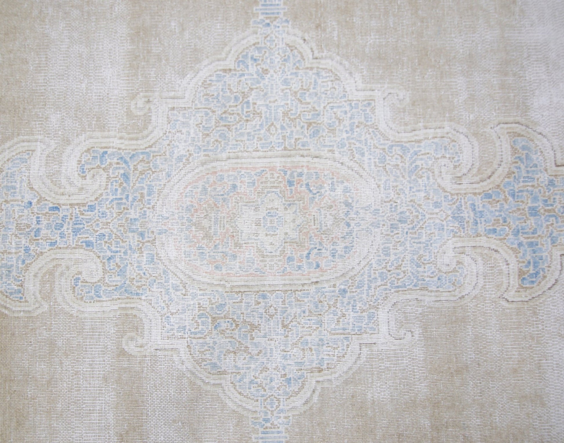 Handmade Vintage Persian Kerman Rug | 374 x 301 cm | 12'3" x 9'10" - Najaf Rugs & Textile