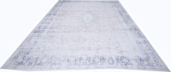 Handmade Vintage Persian Kerman Rug | 377 x 284 cm | 12'4" x 9'4" - Najaf Rugs & Textile