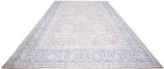 Handmade Vintage Persian Kerman Rug | 389 x 294 cm | 12'9" x 9'8" - Najaf Rugs & Textile