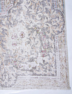Handmade Vintage Persian Kerman Rug | 399 x 301 cm | 13'1" x 9'10" - Najaf Rugs & Textile