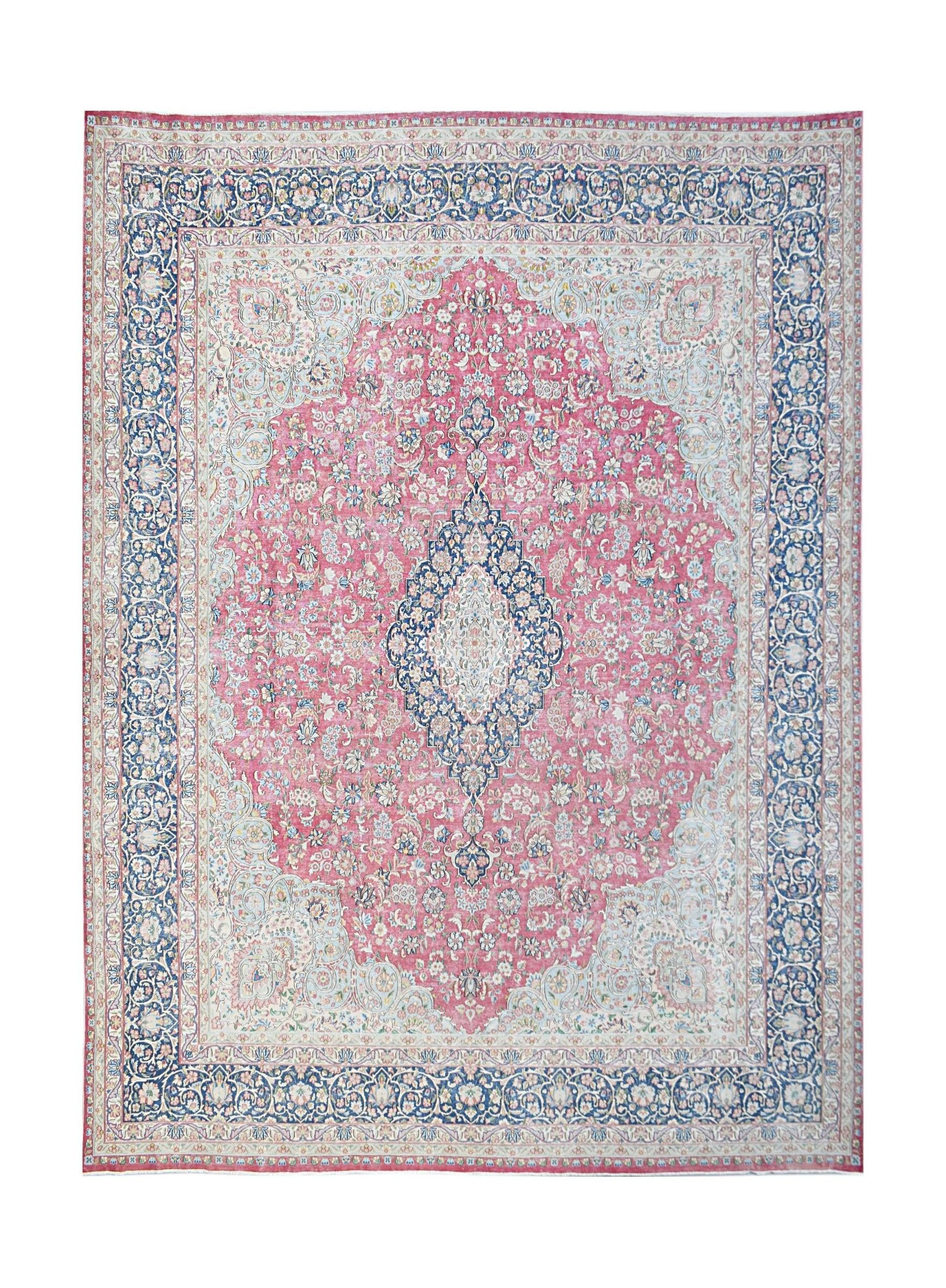Vintage Persian Kerman Rug