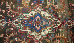 Handmade Vintage Persian Kerman Hallway Runner | 217 x 64 cm | 7'2" x 2'1" - Najaf Rugs & Textile