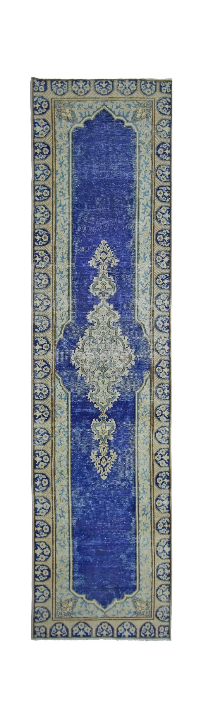 Vintage Persian Kerman Runner