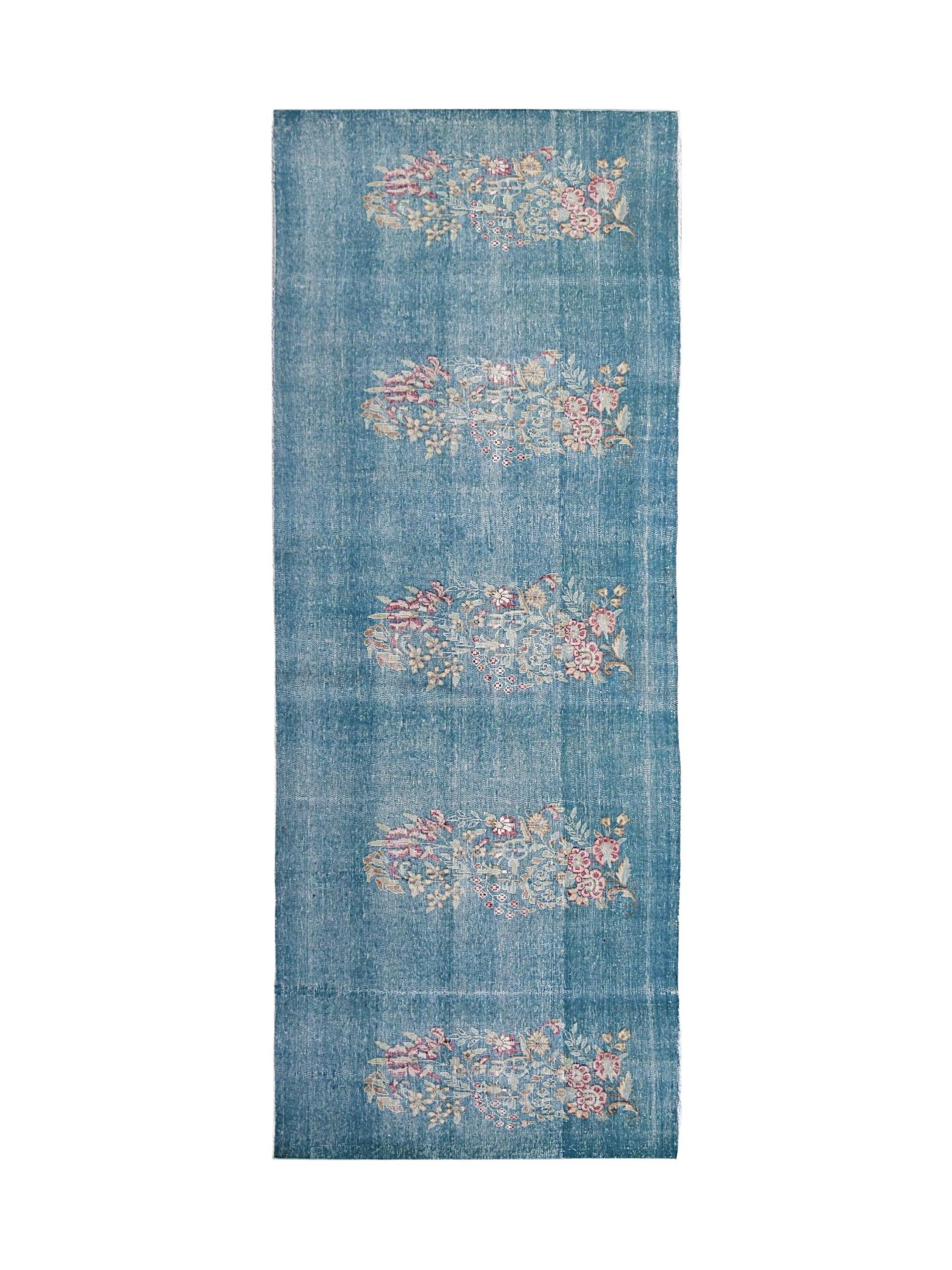 Vintage Persian Kerman Runner