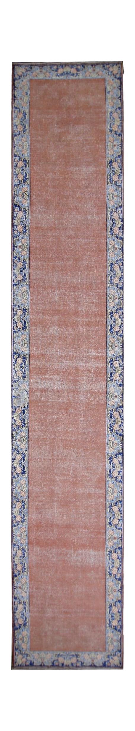 Vintage Persian Kerman Runner
