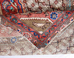 Handmade Vintage Persian Rug | 227 x 111 cm | 7'5" x 3'8" - Najaf Rugs & Textile