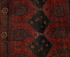 Handmade Vintage Persian Koliai Rug | 285 x 142 cm | 9'4" x 4'8" - Najaf Rugs & Textile