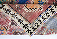Handmade Vintage Persian Rug | 238 x 144 cm | 7'10" x 4'9" - Najaf Rugs & Textile