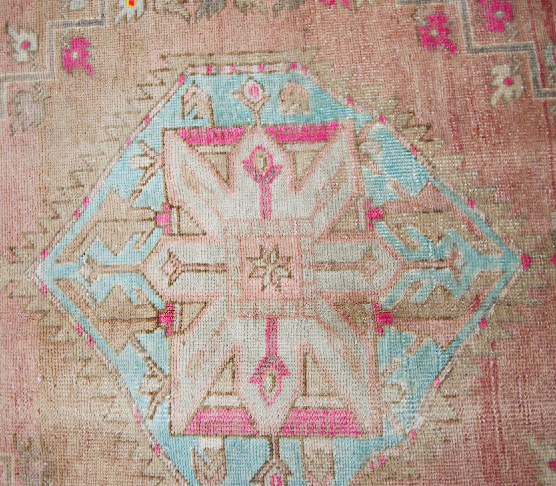 Handmade Vintage Persian Hallway Runner | 336 x 138 cm | 11' x 4'6" - Najaf Rugs & Textile