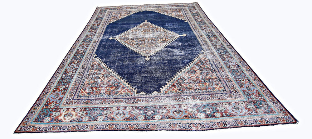 Vintage Persian Mahal Rug
