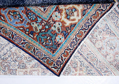 Handmade Vintage Persian Rug | 334 x 211 cm | 11' x 6'11" - Najaf Rugs & Textile