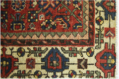 Handmade Vintage Persian Rug | 134 x 95 cm | 4'5" x 3'1" - Najaf Rugs & Textile