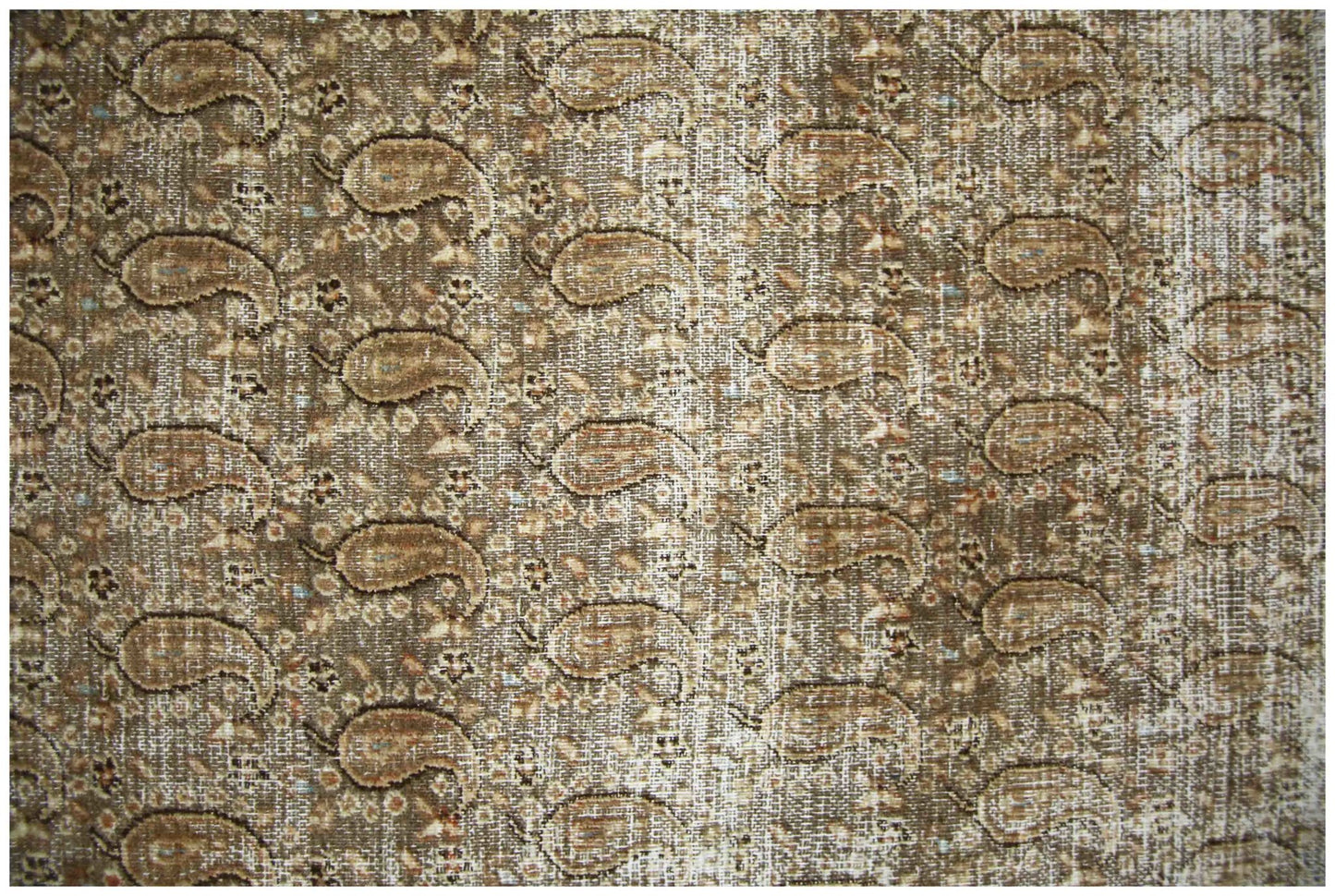 Handmade Vintage Persian Kerman Rug | 375 x 273 cm | 12'4" x 8'11" - Najaf Rugs & Textile