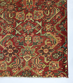 Handmade Vintage Persian Hallway Runner | 262 x 57 cm | 8'7" x 1'10" - Najaf Rugs & Textile