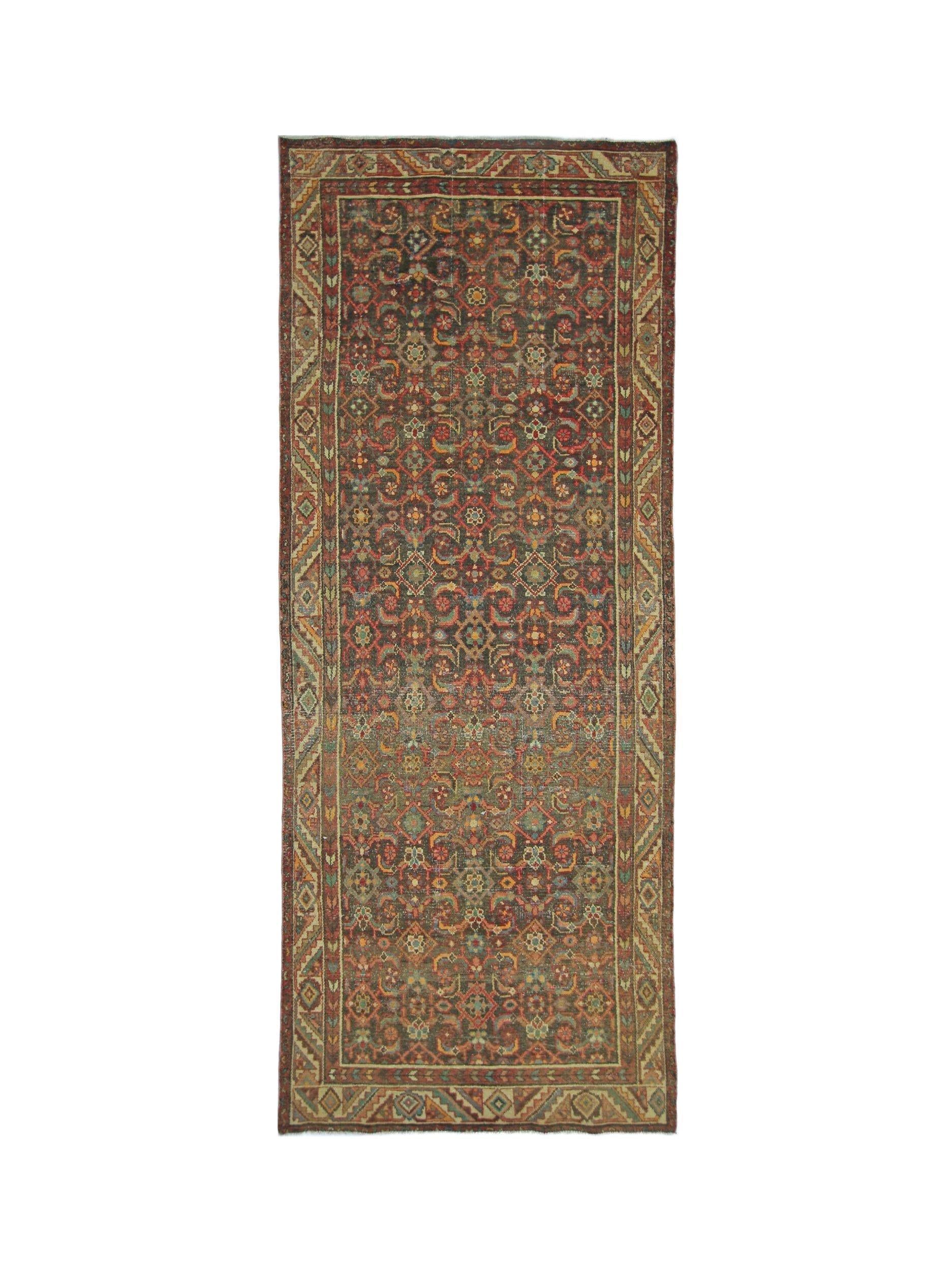Vintage Persian Malayer Runner