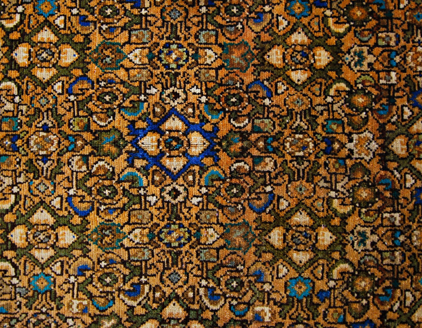 Handmade Vintage Persian Hallway Runner | 280 x 105 cm | 9'2" x 3'5" - Najaf Rugs & Textile