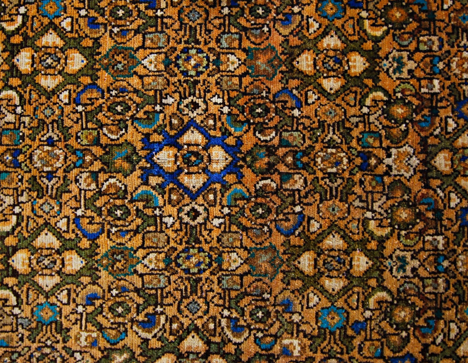Handmade Vintage Persian Hallway Runner | 280 x 105 cm | 9'2" x 3'5" - Najaf Rugs & Textile
