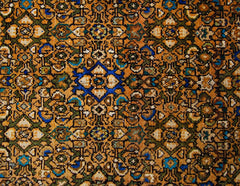 Handmade Vintage Persian Hallway Runner | 280 x 105 cm | 9'2" x 3'5" - Najaf Rugs & Textile