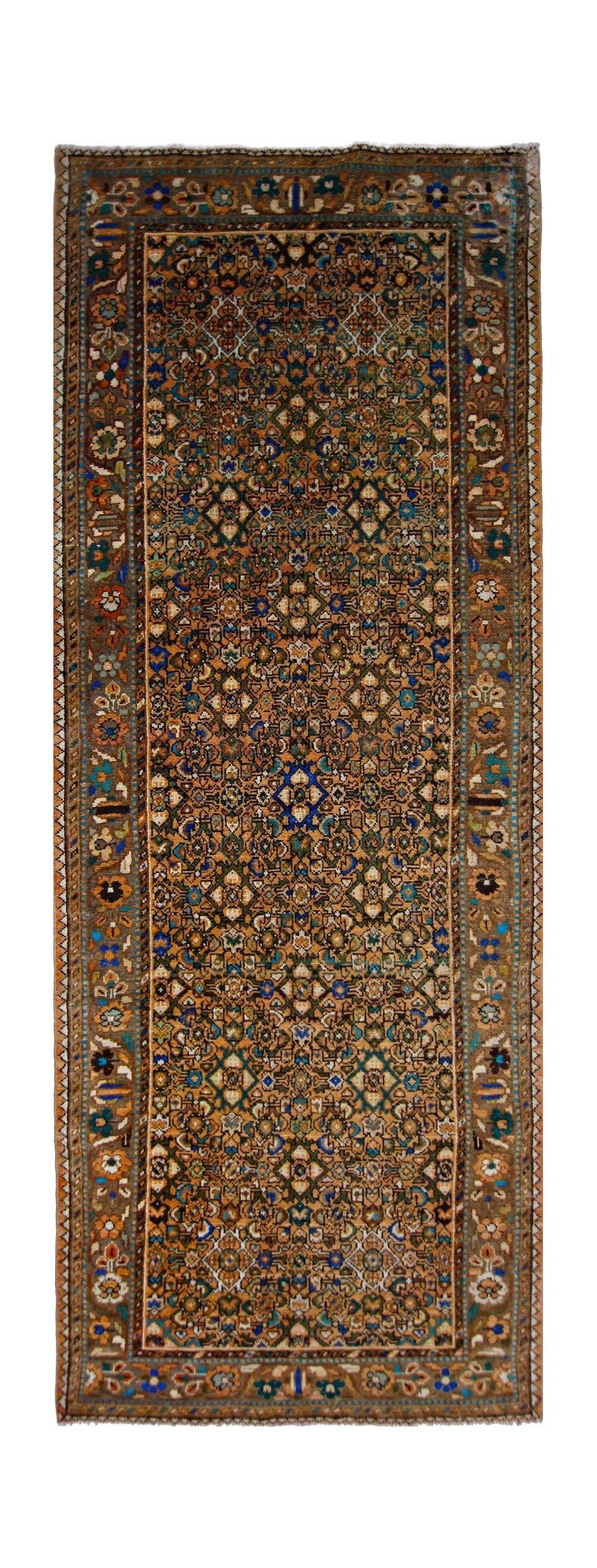 Vintage Persian Malayer Runner