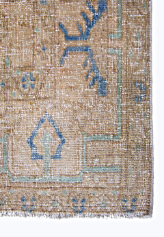 Handmade Vintage Persian Rug | 295 x 120 cm | 9'8" x 3'11" - Najaf Rugs & Textile