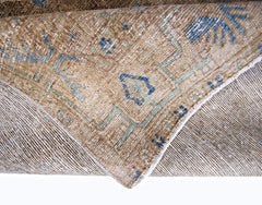 Handmade Vintage Persian Rug | 295 x 120 cm | 9'8" x 3'11" - Najaf Rugs & Textile
