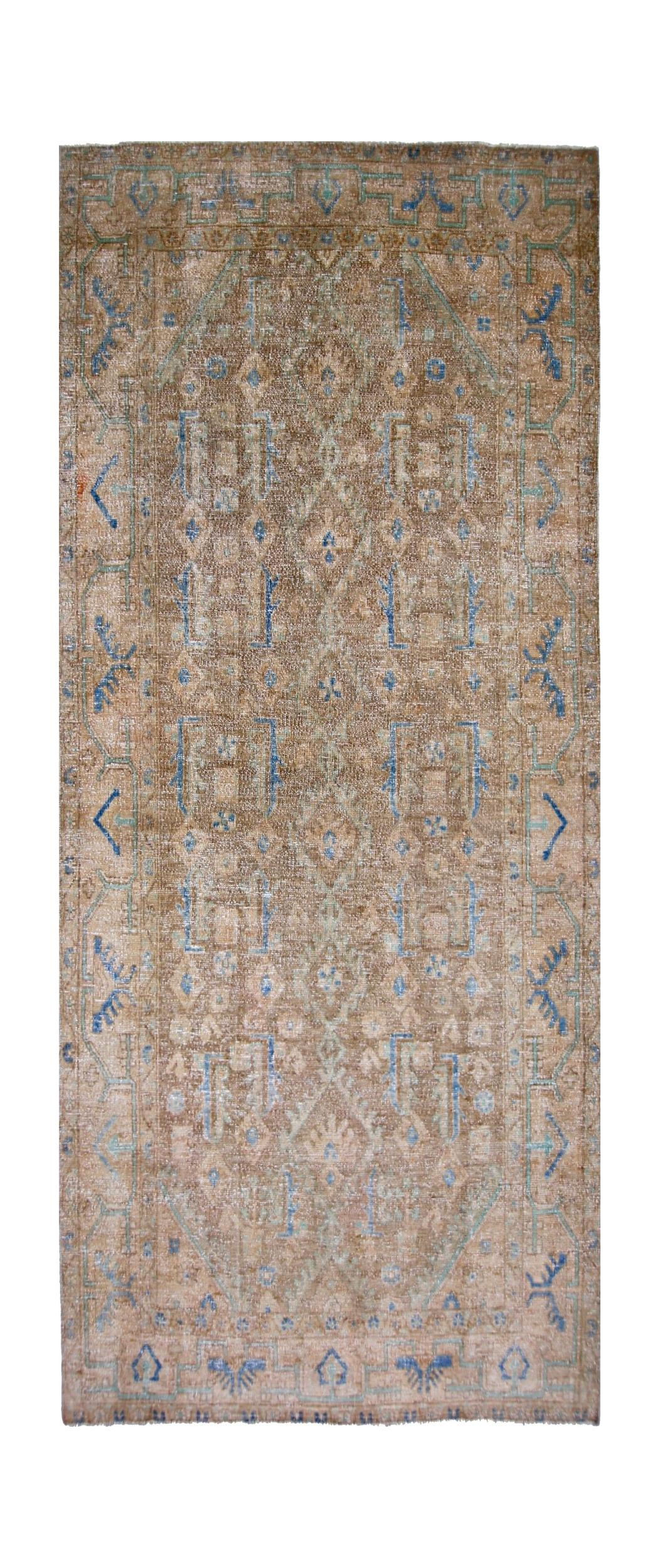 Vintage Persian Malayer Runner