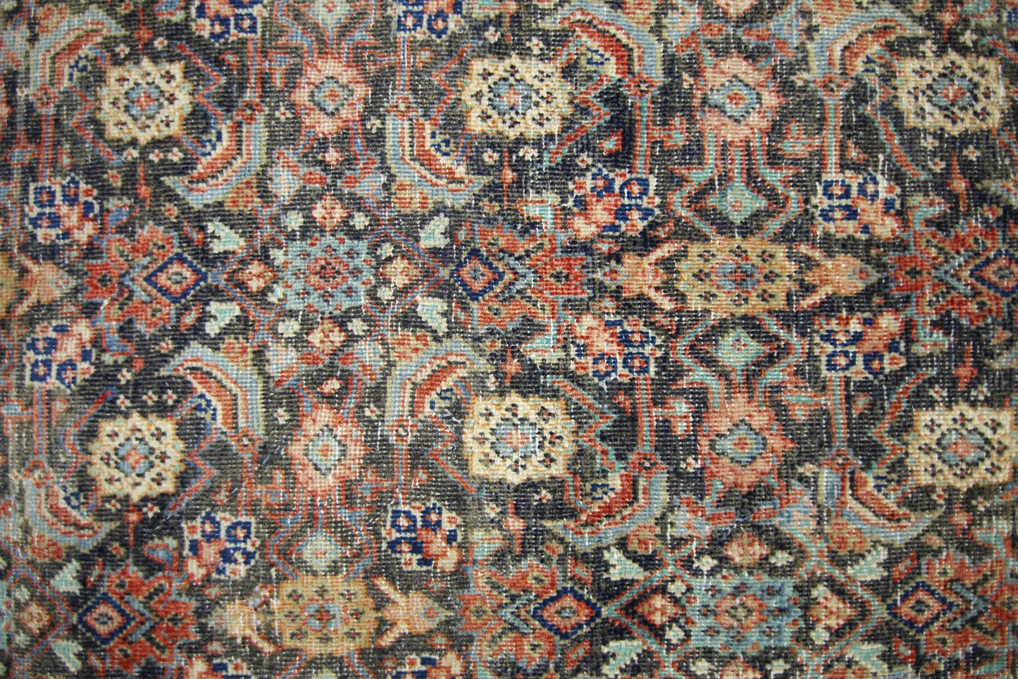 Handmade Vintage Persian Hallway Runner | 306 x 101 cm | 10' x 3'4" - Najaf Rugs & Textile