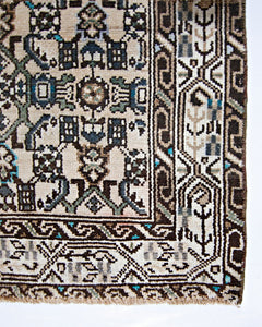 Handmade Vintage Persian Hallway Runner | 365 x 78 cm | 12' x 2'7" - Najaf Rugs & Textile