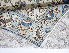 Handmade Vintage Persian Bakhtiar Rug | 296 x 166 cm | 9'8" x 5'5" - Najaf Rugs & Textile