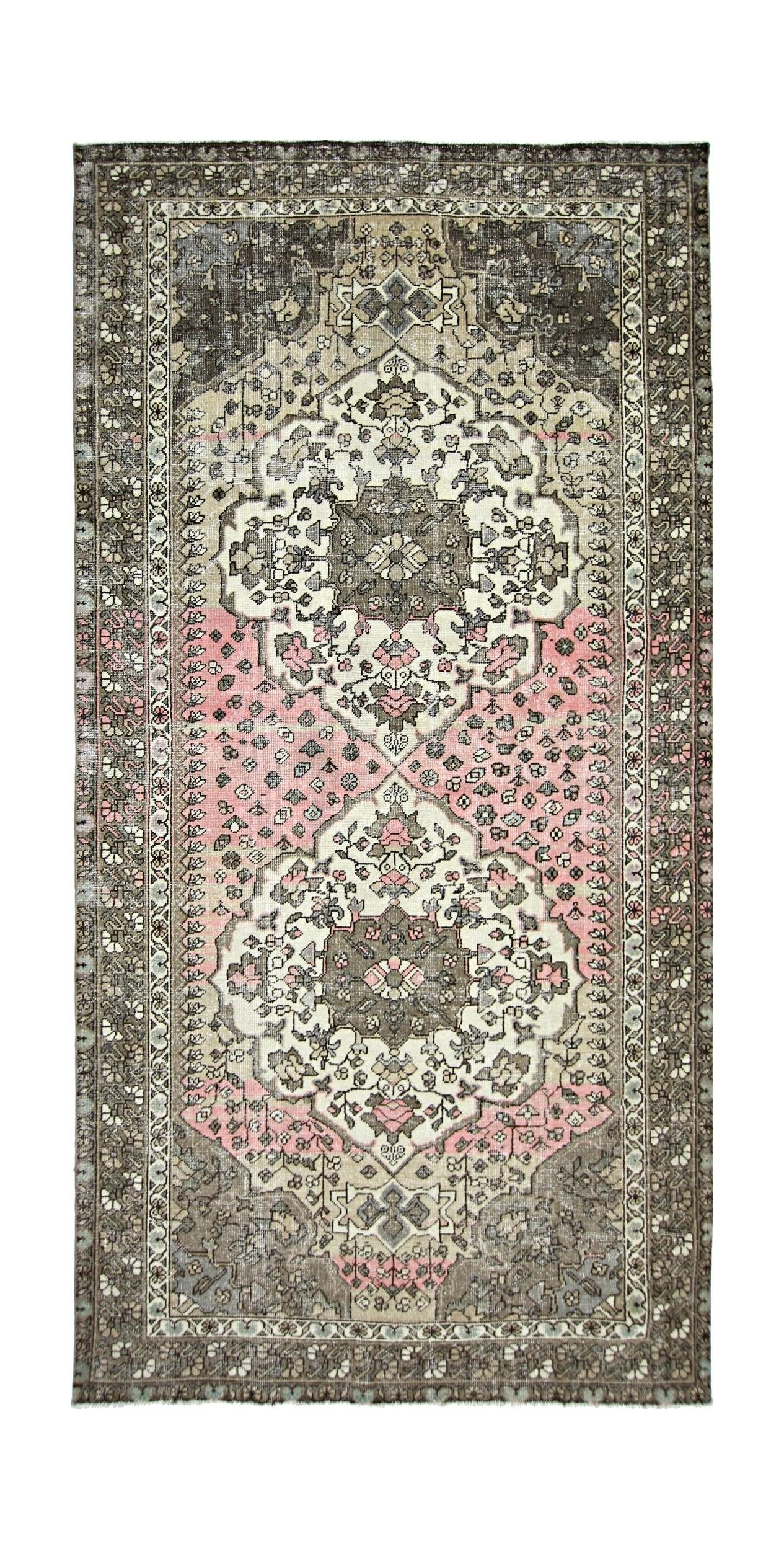 Vintage Persian Meshkin Rug