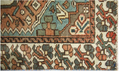 Handmade Vintage Persian Rug | 299 x 141 cm | 9'10" x 4'7" - Najaf Rugs & Textile