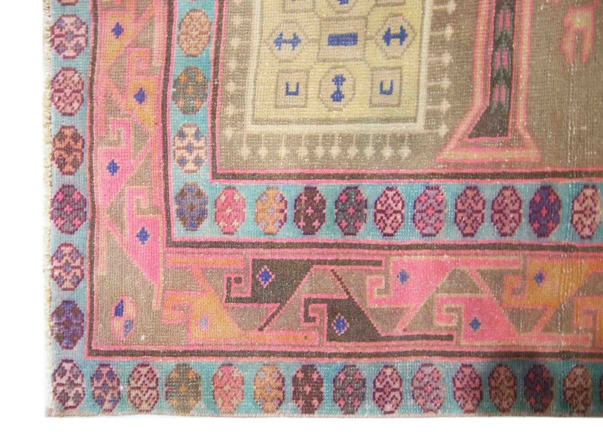 Handmade Vintage Persian Rug | 317 x 146 cm | 10'5" x 4'9" - Najaf Rugs & Textile