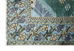 Handmade Vintage Persian Rug | 326 x 168 cm | 10'9" x 5'6" - Najaf Rugs & Textile