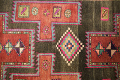 Handmade Vintage Persian Hallway Runner | 286 x 112 cm | 9'4" x 3'8" - Najaf Rugs & Textile