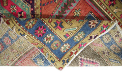 Handmade Vintage Persian Hallway Runner | 286 x 112 cm | 9'4" x 3'8" - Najaf Rugs & Textile