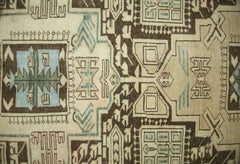 Handmade Vintage Persian Hallway Runner | 298 x 118 cm | 9'8" x 3'10" - Najaf Rugs & Textile