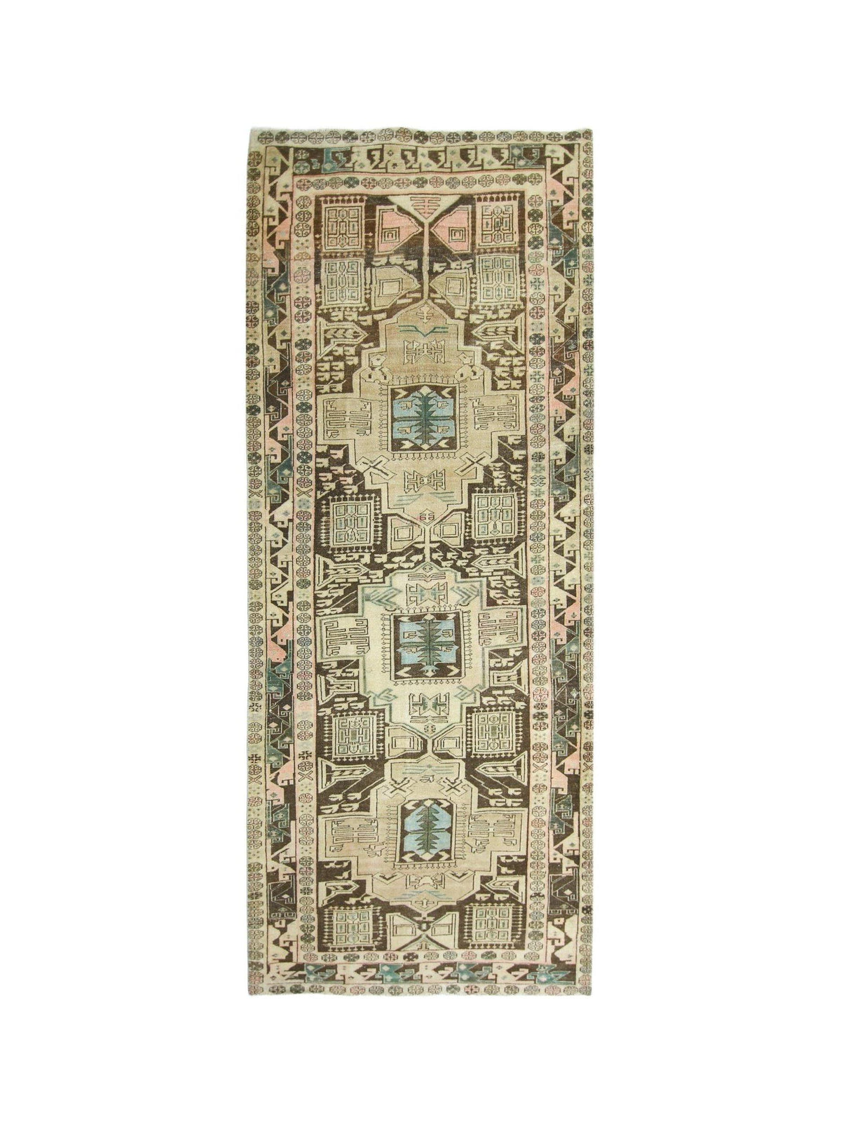 Vintage Persian Meshkin Runner