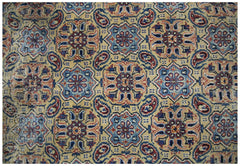 Handmade Vintage Persian Moud Rug | 349 x 232 cm | 11'5" x 7'7" - Najaf Rugs & Textile