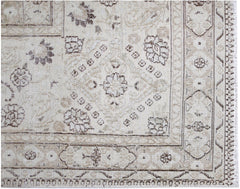 Handmade Vintage Persian Tabriz Rug | 378 x 288 cm | 12'5" x 9'5" - Najaf Rugs & Textile