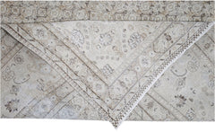 Handmade Vintage Persian Tabriz Rug | 378 x 288 cm | 12'5" x 9'5" - Najaf Rugs & Textile