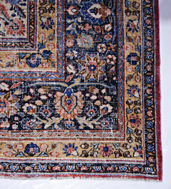 Handmade Vintage Persian Moud Rug | 399 x 287 cm | 13'1" x 9'5" - Najaf Rugs & Textile