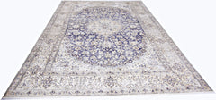 Handmade Vintage Persian Kerman Rug | 334 x 242 cm | 11' x 7'11" - Najaf Rugs & Textile