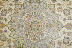 Handmade Vintage Persian Nain Rug | 392 x 259 cm | 12'10" x 8'6" - Najaf Rugs & Textile
