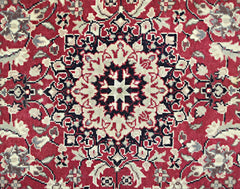 Handmade Vintage Persian Najafabad Rug | 158 x 91 cm | 5'2" x 2'11" - Najaf Rugs & Textile