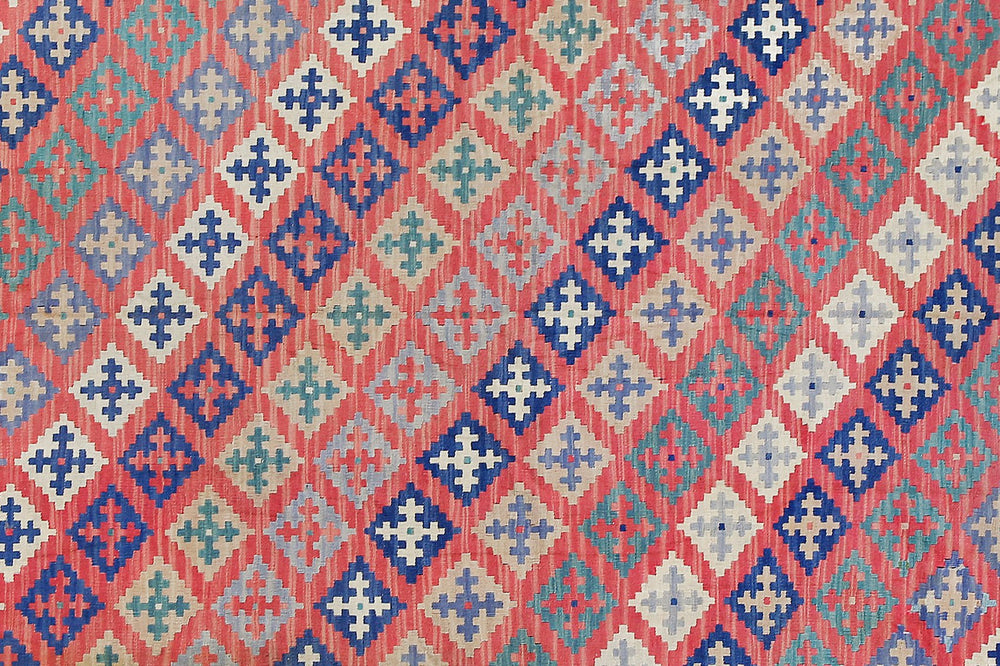 Vintage Persian Qashqai Kilim