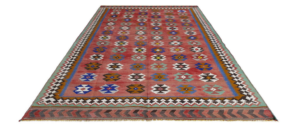 Vintage Persian Qashqai Kilim