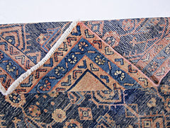 Handmade Vintage Persian Ghashghai Rug | 151 x 103 cm | 4'11" x 3'4" - Najaf Rugs & Textile