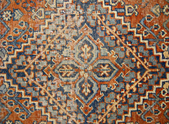 Handmade Vintage Persian Ghashghai Rug | 182 x 122 cm | 6' x 4' - Najaf Rugs & Textile