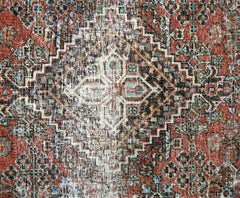 Handmade Vintage Persian Ghashghai Rug | 194 x 127 cm | 6'4" x 4'2" - Najaf Rugs & Textile